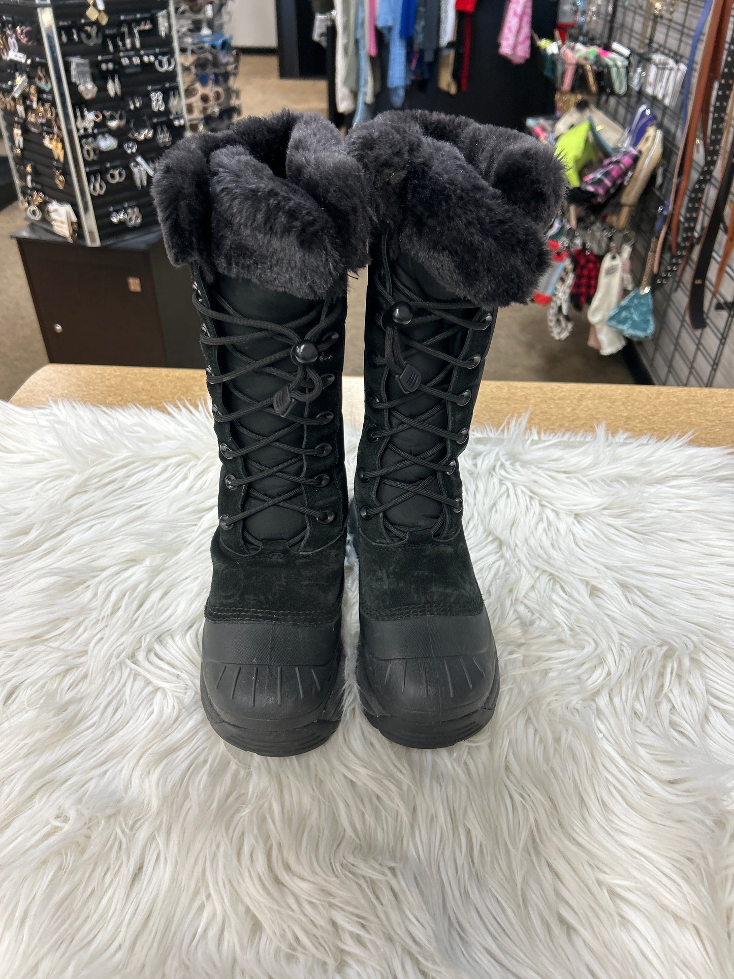 Boots Snow By Cmc In Black, Size:8