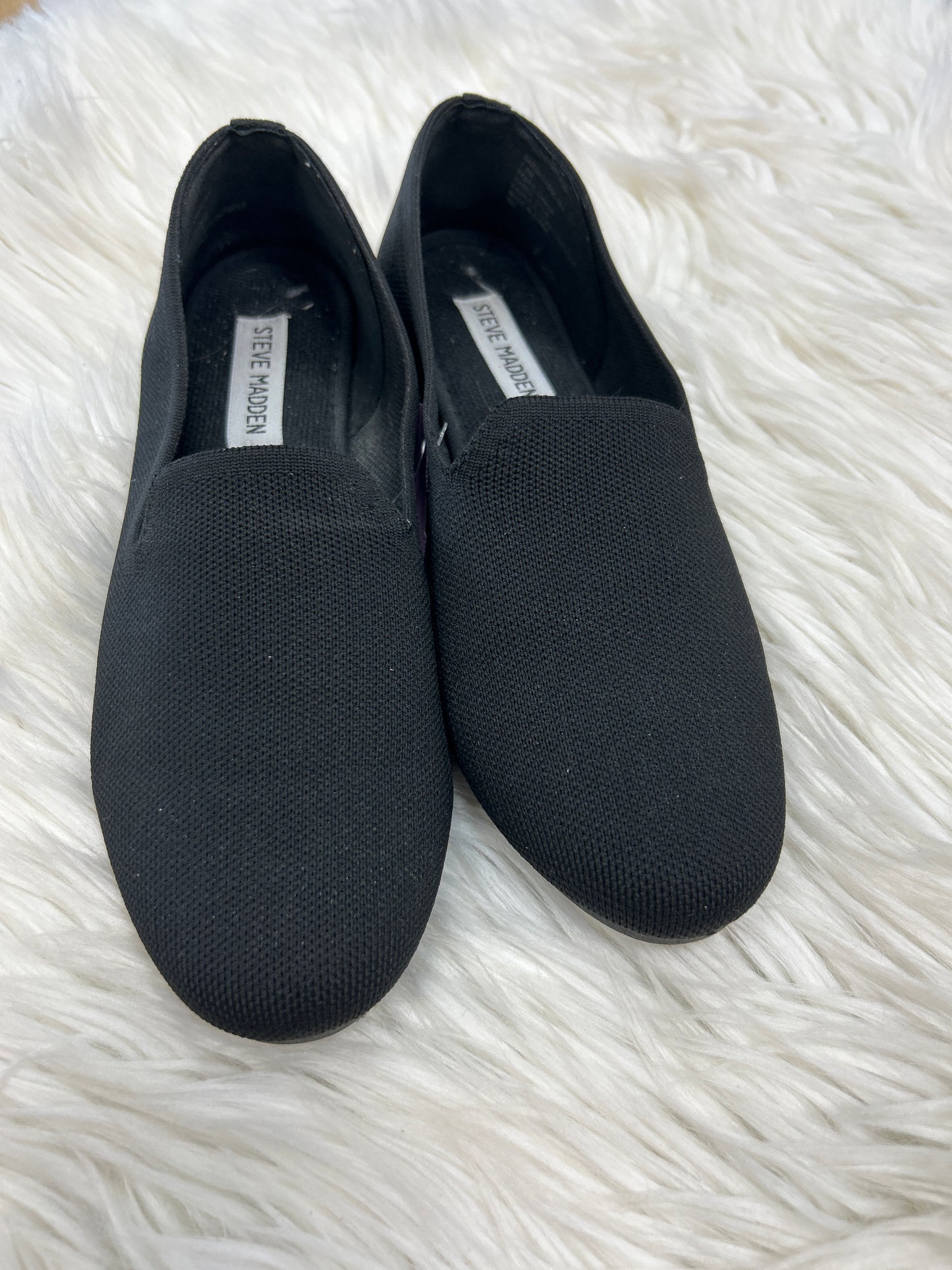 Shoes Flats By Steve Madden In Black, Size:7.5