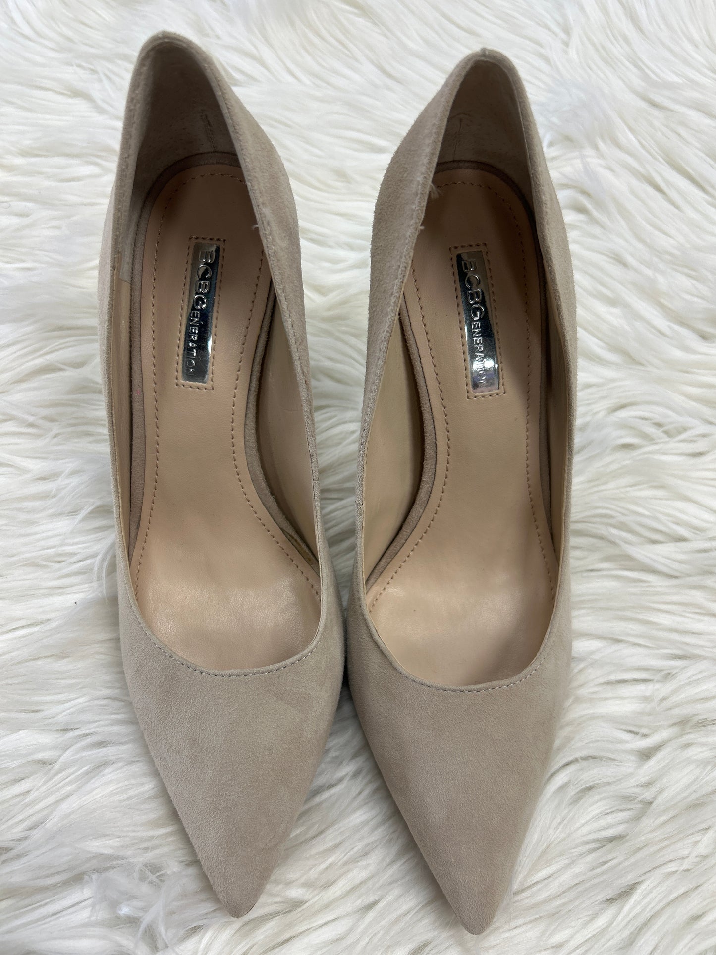 Shoes Heels Stiletto By Bcbgeneration In Cream, Size:7