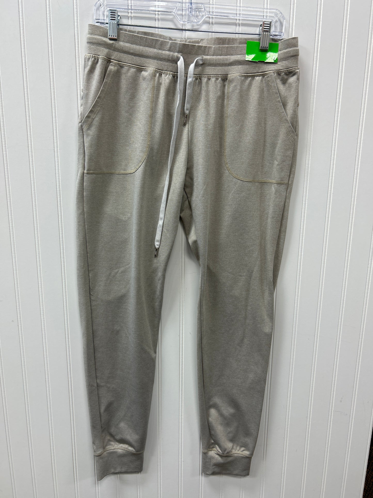 Athletic Pants By Zyia In Cream, Size:L
