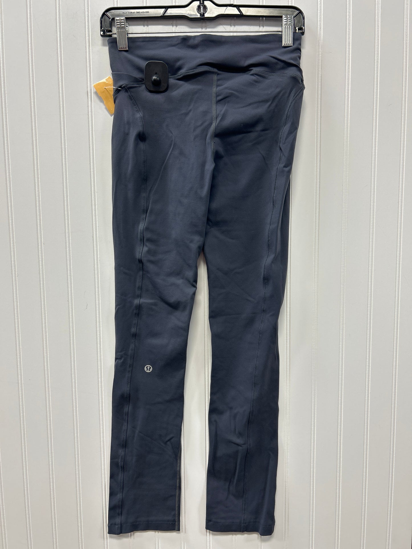 Athletic Leggings By Lululemon In Grey, Size:4