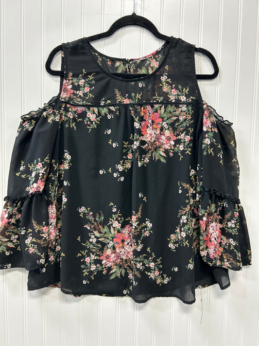 Top Ls By Clothes Mentor In Black, Size:L