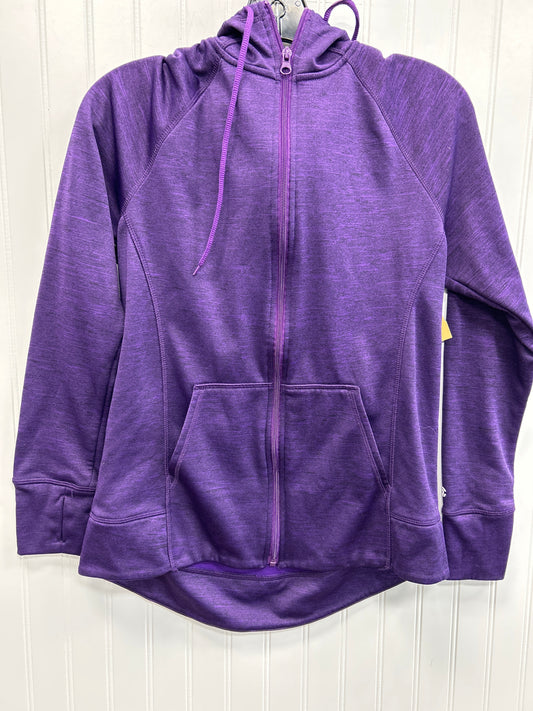 Athletic Sweatshirt Hoodie By Champion In Purple, Size:M