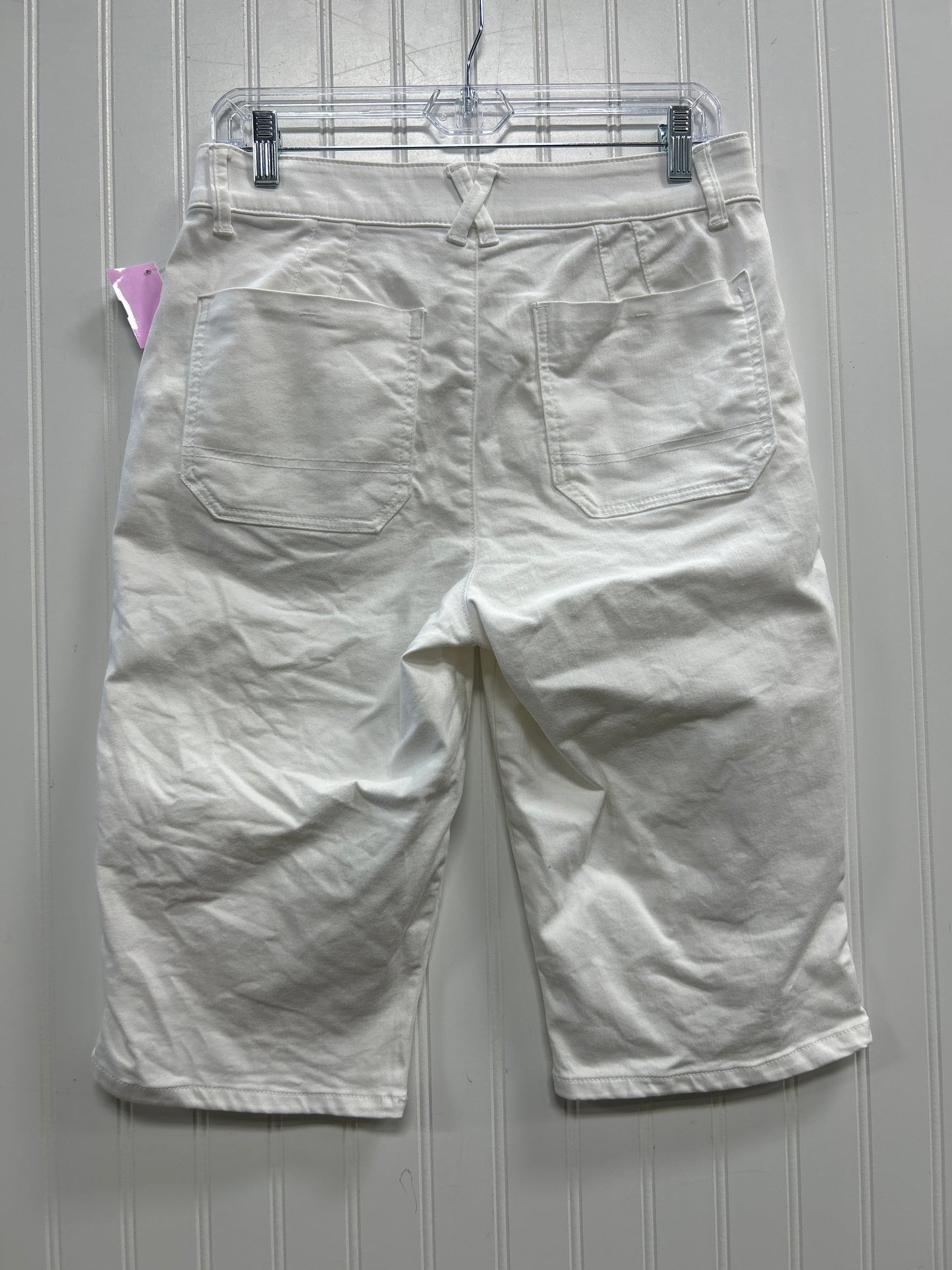 Capris By Wit & Wisdom In White, Size:8