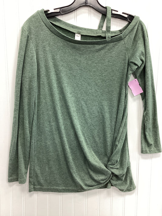 Top Ls By Clothes Mentor In Green, Size:S
