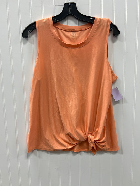 Athletic Tank Top By Beyond Yoga In Orange, Size:M