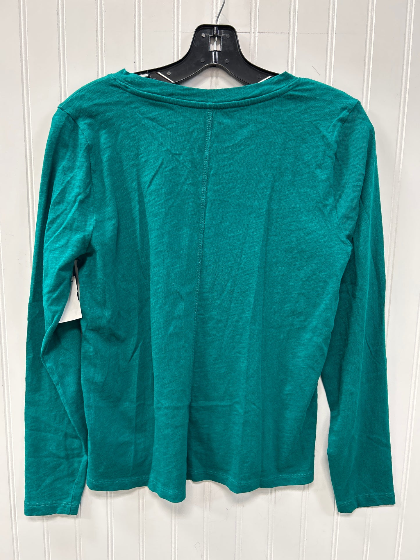 Top Ls Basic By J. Crew In Green, Size:M