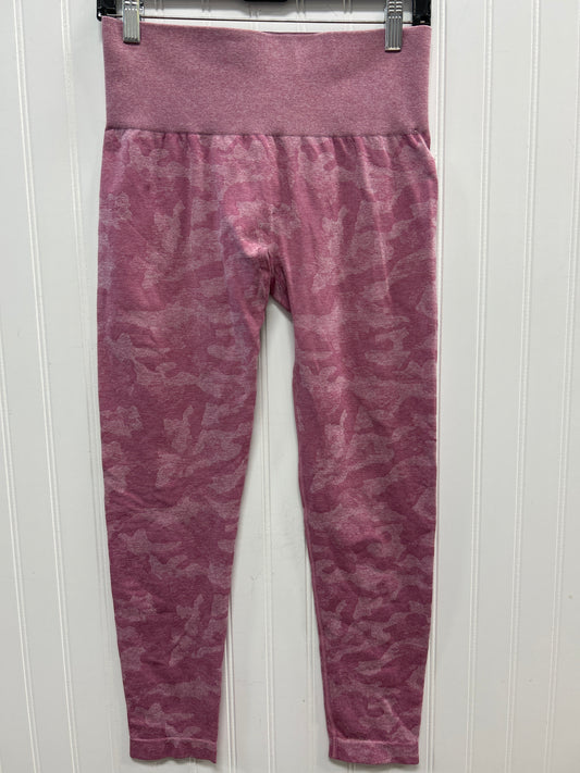 Athletic Leggings By Cmc In Pink, Size:L