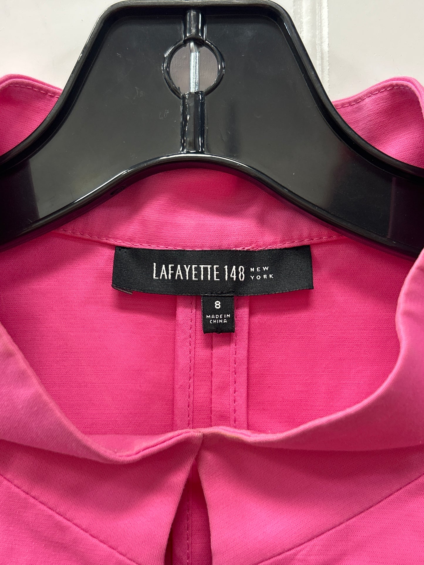 Dress Designer By Lafayette 148 In Pink, Size:8