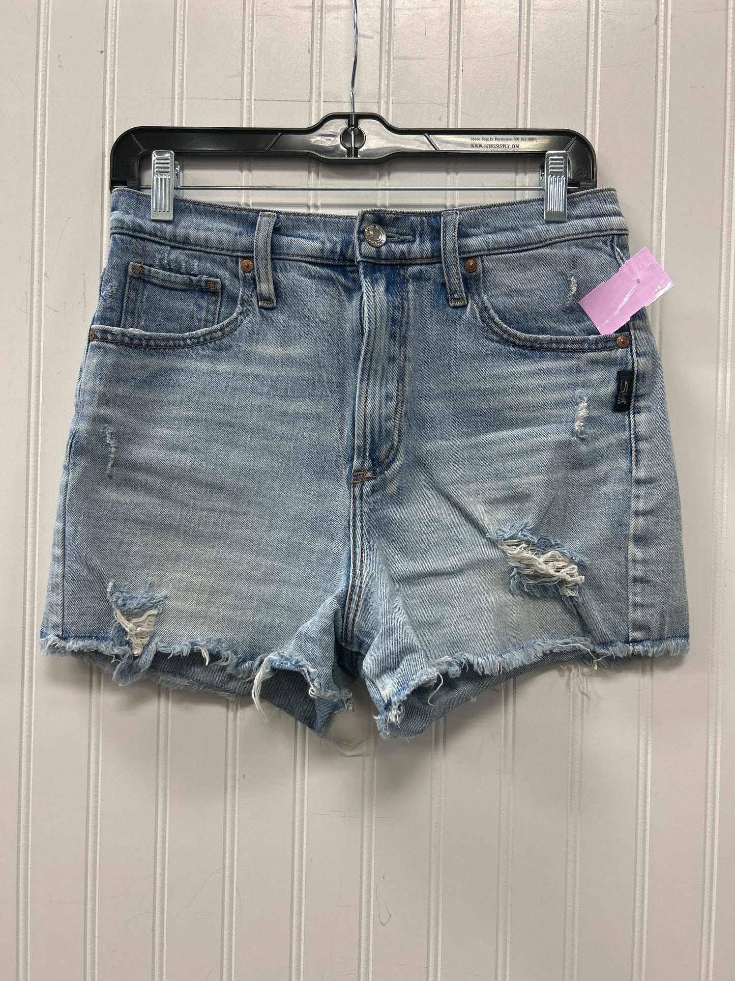 Shorts By Silver In Blue Denim, Size:6