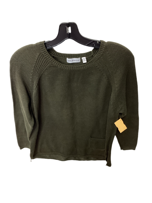 Sweater By 525 America In Green, Size:S