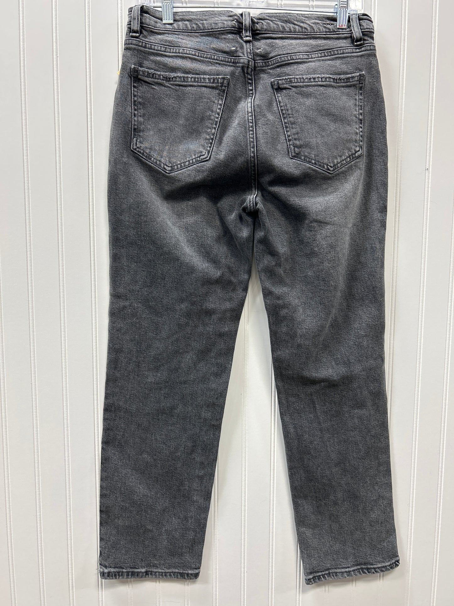 Jeans Straight By Habitat In Grey Denim, Size:0