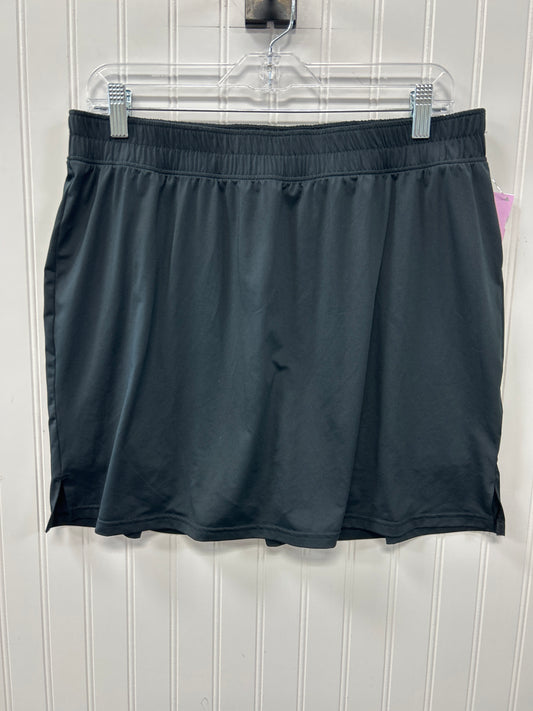 Athletic Skort By Columbia In Black, Size:Xl