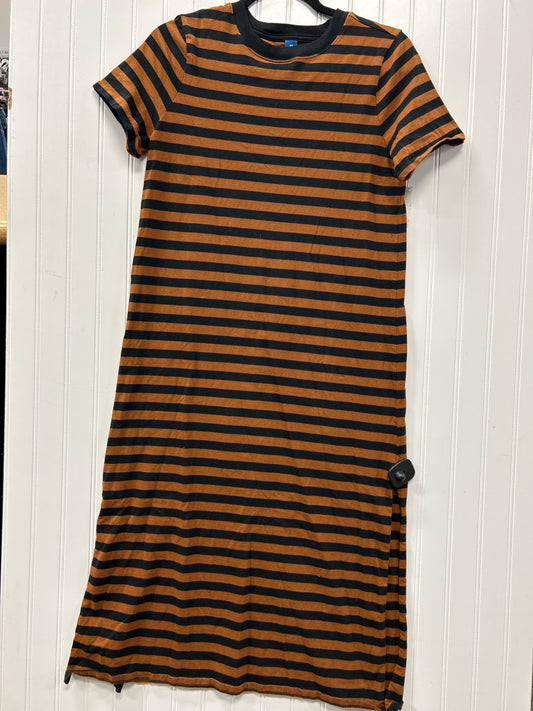 Dress Casual Maxi By Old Navy In Black & Brown, Size:Xsp