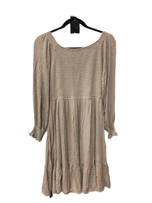 Dress Casual Maxi By Baltic Born In Beige, Size:Xl