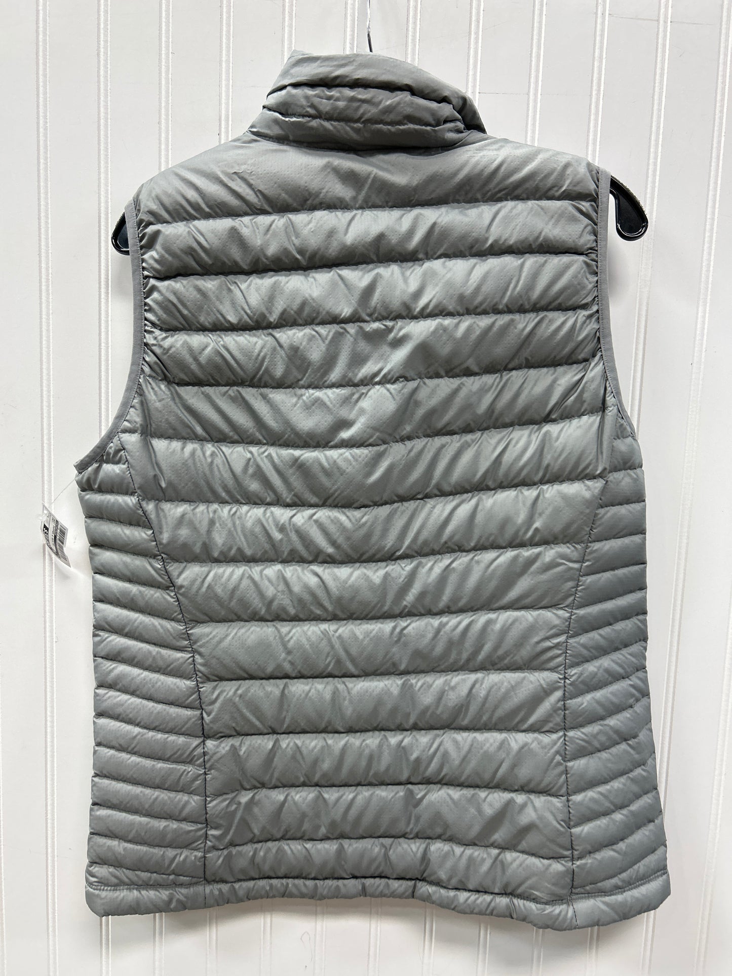 Vest Puffer & Quilted By Patagonia In Grey, Size:L