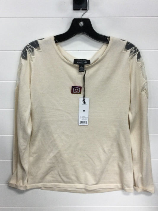 Top Ls By Madison In Cream, Size:M
