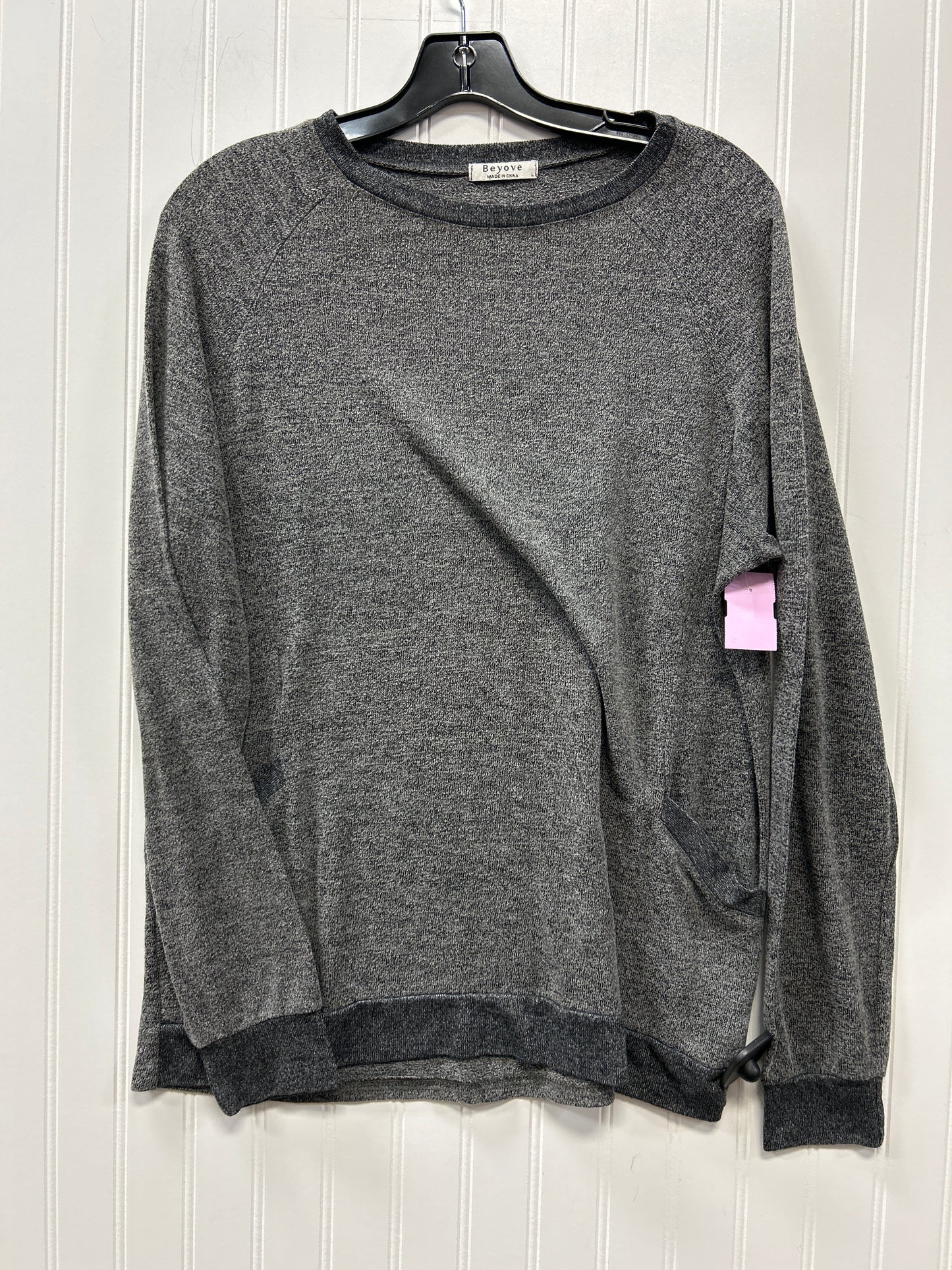 Top Ls By Cmc In Grey, Size:L