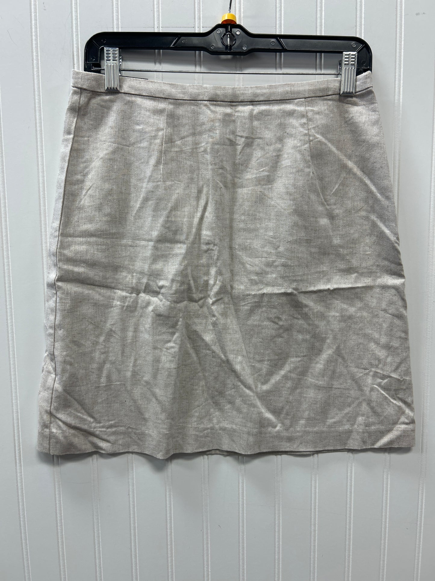 Skirt Midi By Banana Republic In Cream, Size:4L NWT