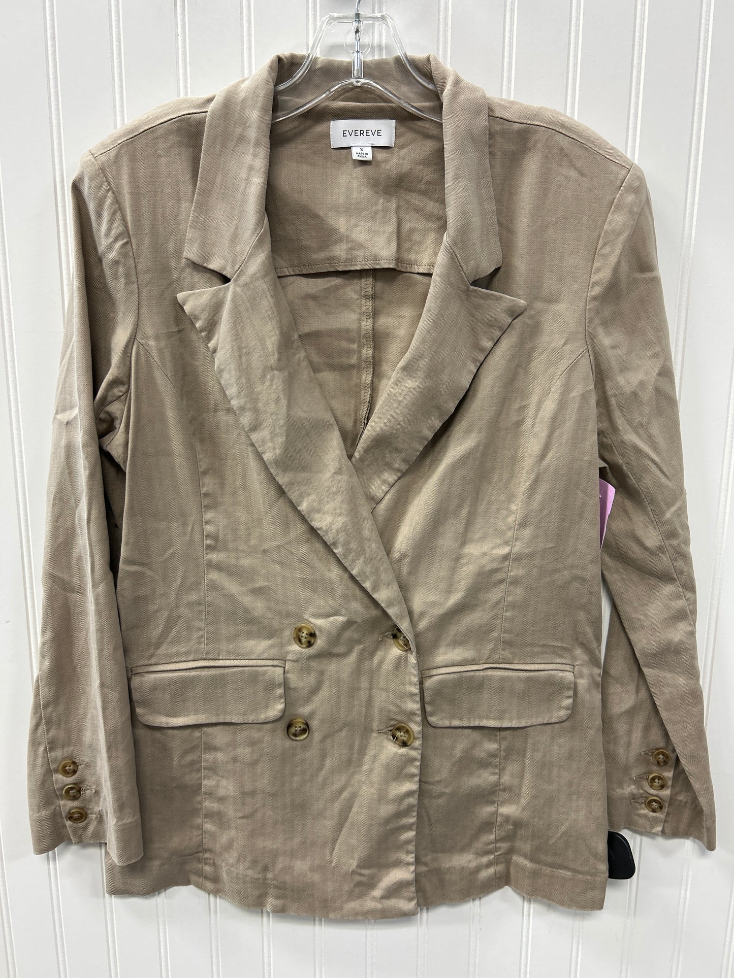 Blazer By Evereve In Taupe, Size:S