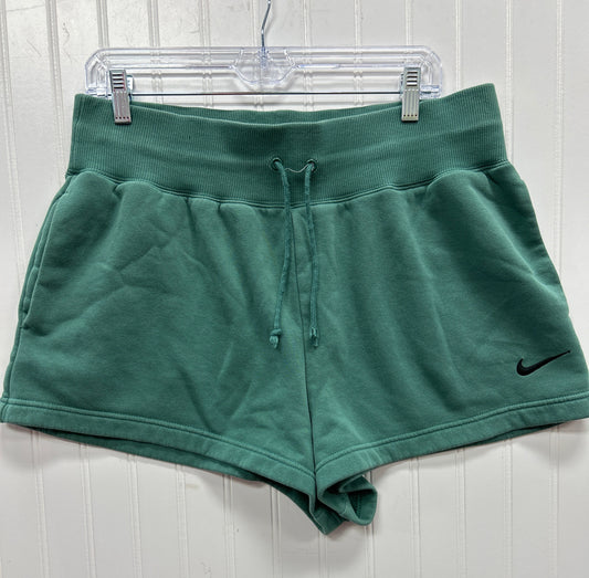 Athletic Shorts By Nike Apparel In Green, Size:L