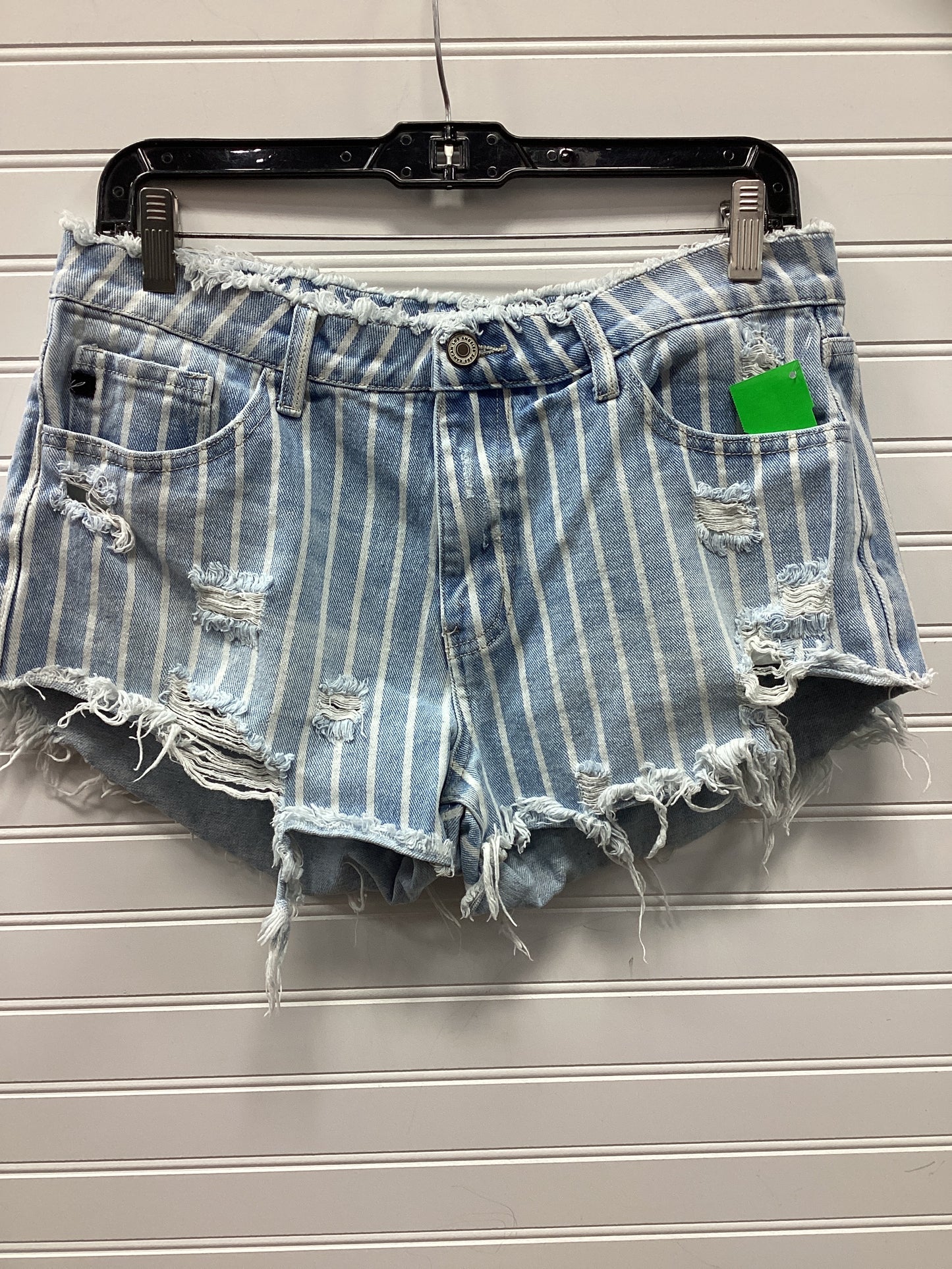 Shorts By Kancan In Blue Denim, Size:L