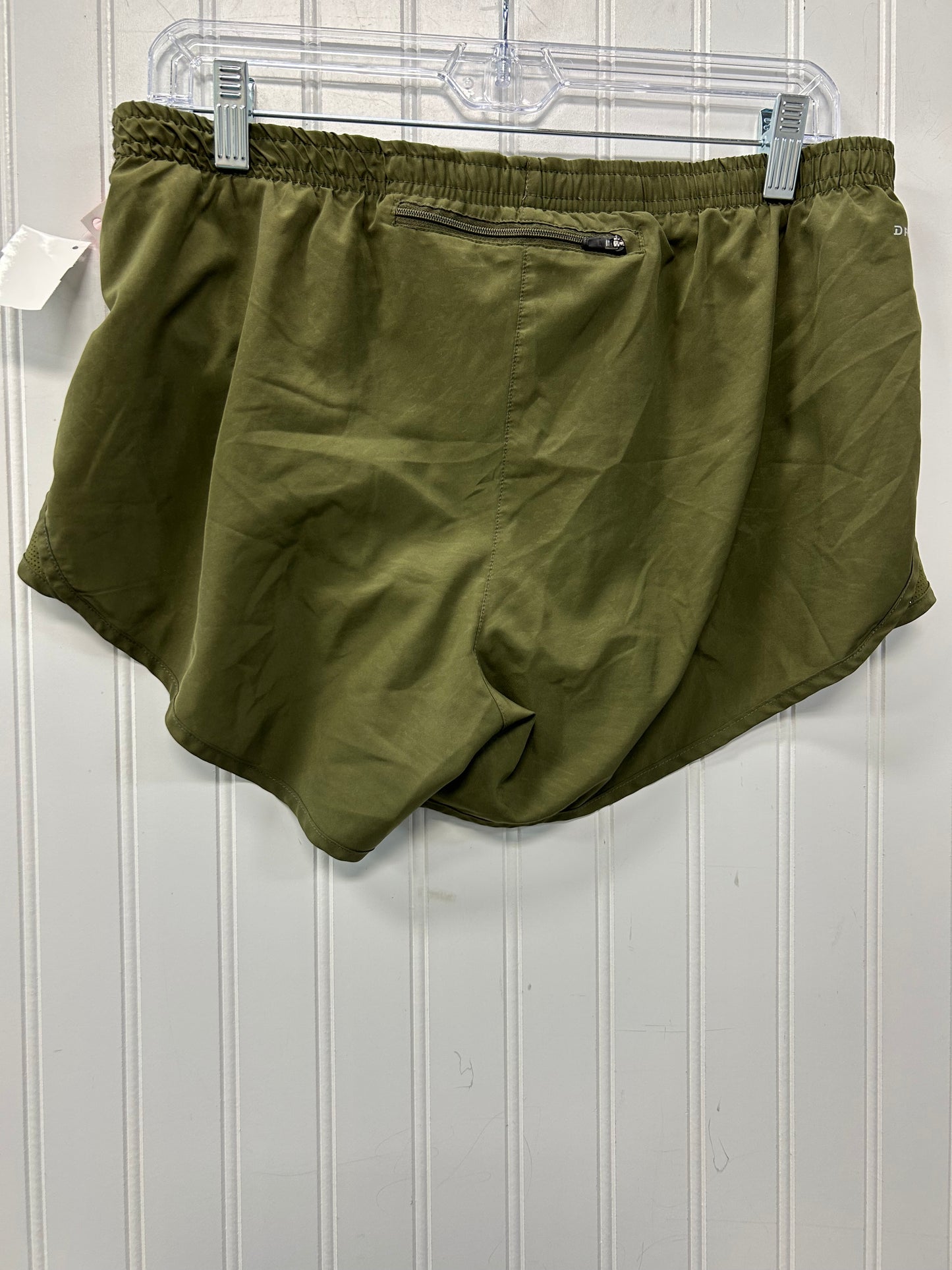 Athletic Shorts By Nike Apparel In Green, Size:M