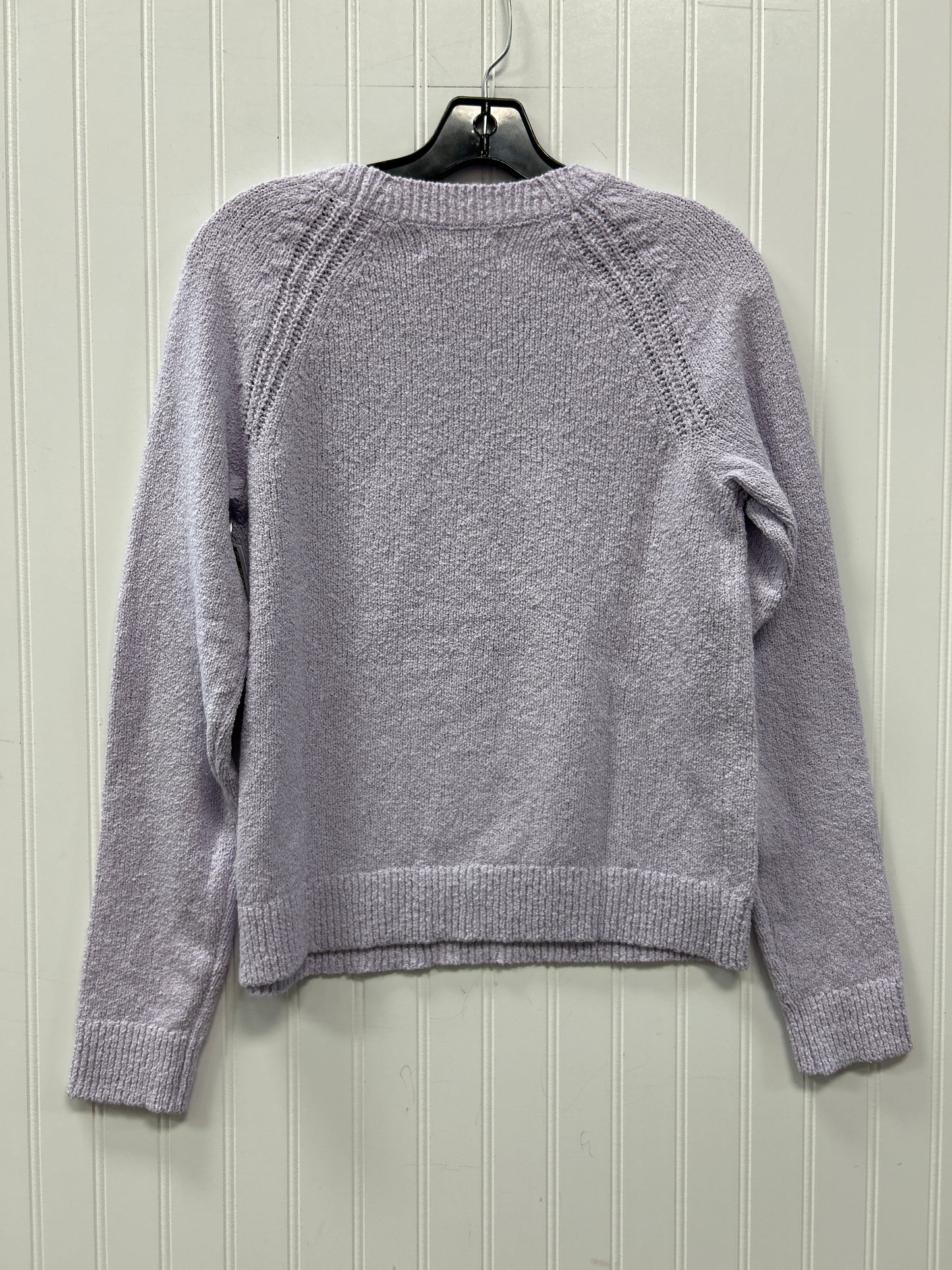 Sweater By Banana Republic In Purple, Size:M NWT