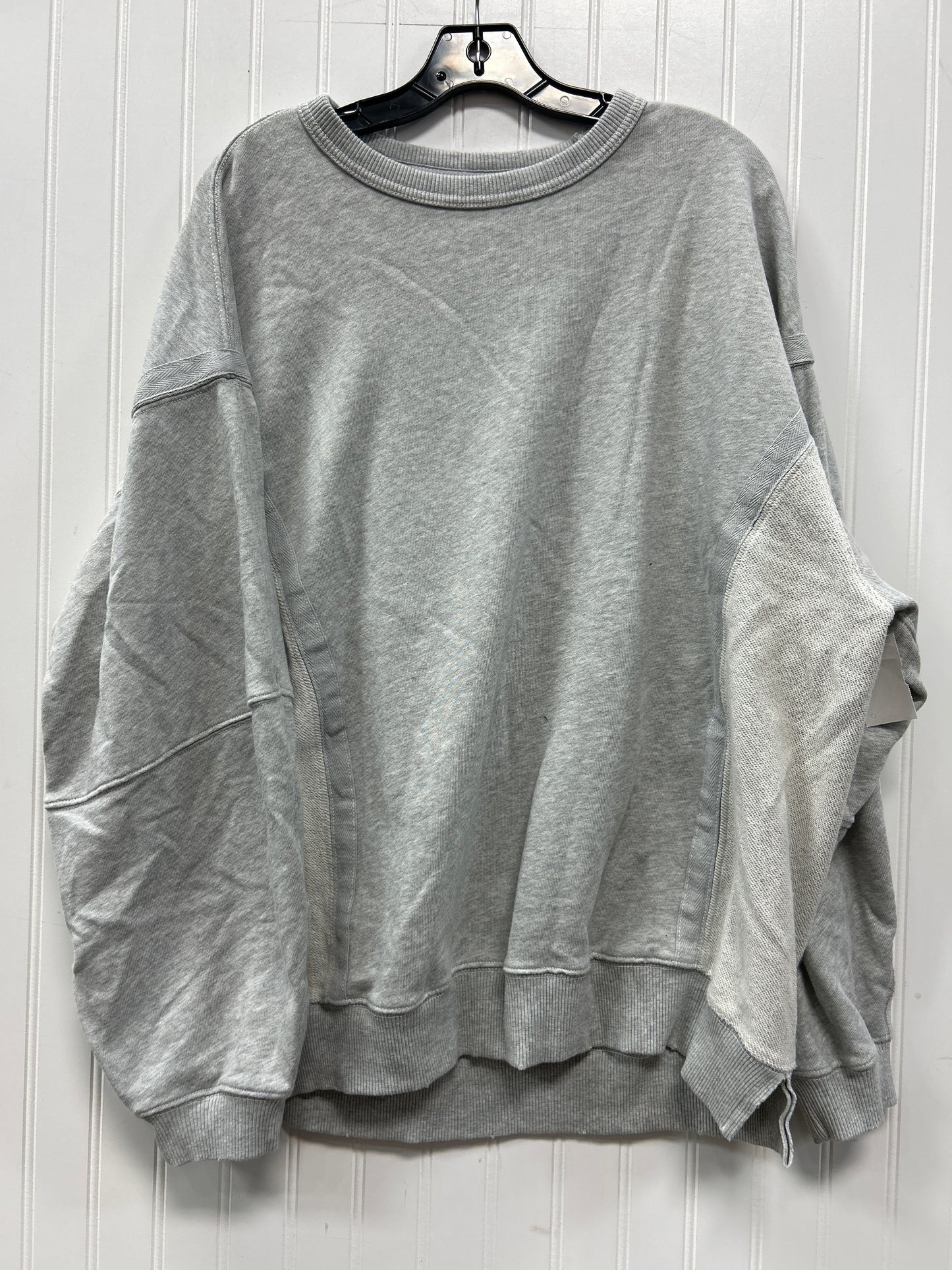 Sweatshirt Crewneck By Aerie In Grey, Size:S