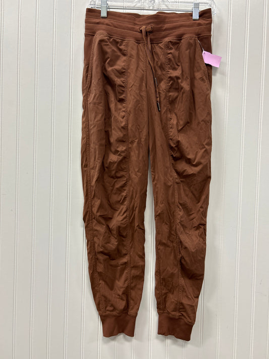 Athletic Pants By Lululemon In Brown, Size:6