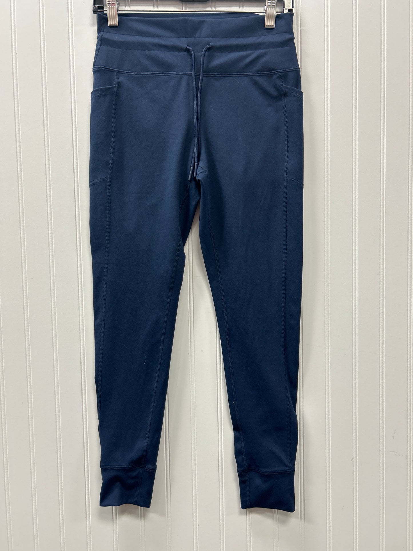 Athletic Leggings By Spyder In Navy, Size:M