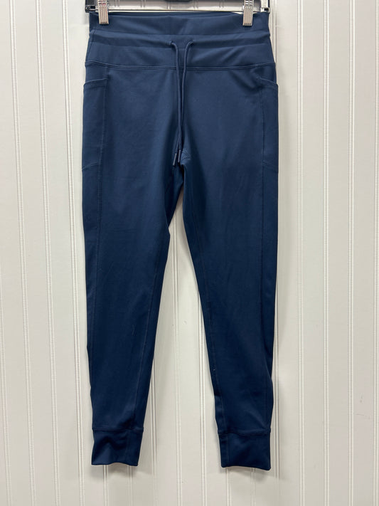 Athletic Leggings By Spyder In Navy, Size:M