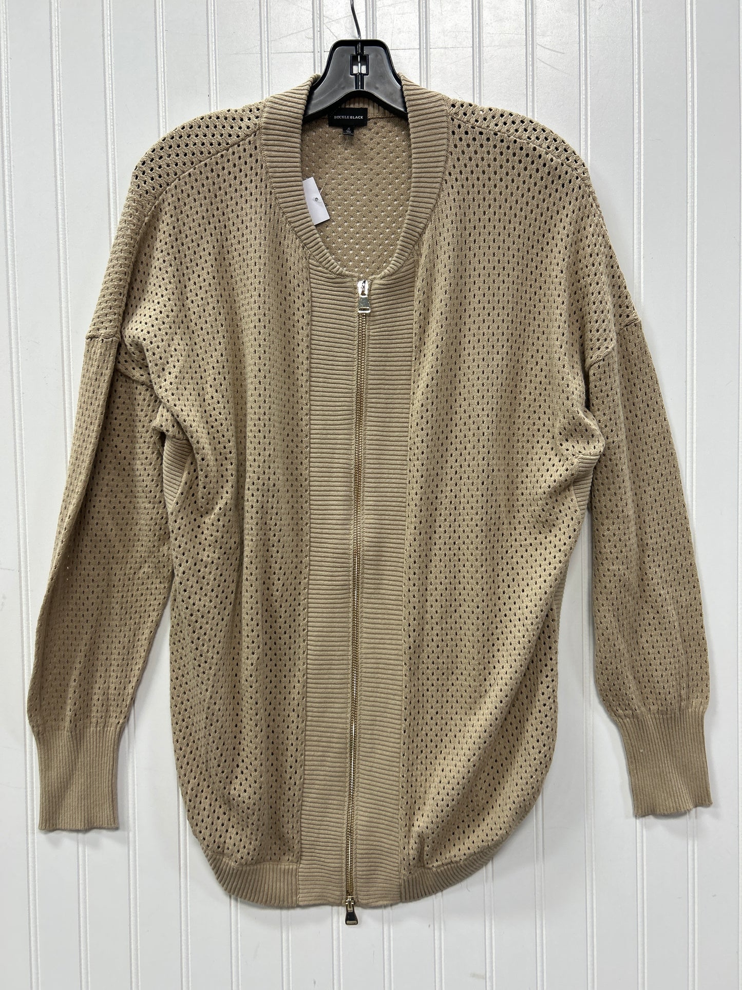 Cardigan By Buckle Black In Tan, Size:S