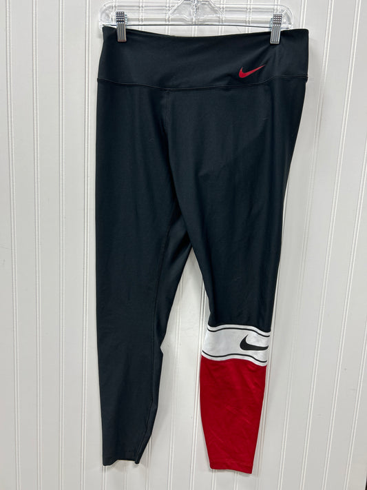 Athletic Leggings By Nike Apparel In Black, Size:L