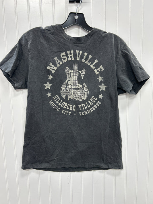 Top Ss By Clothes Mentor In Grey, Size:S