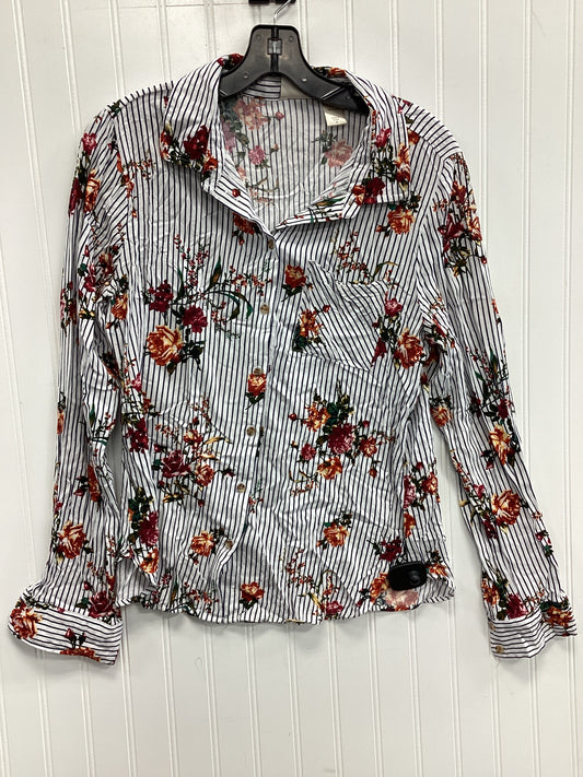 Top Ls By Daytrip In Floral Print, Size:M