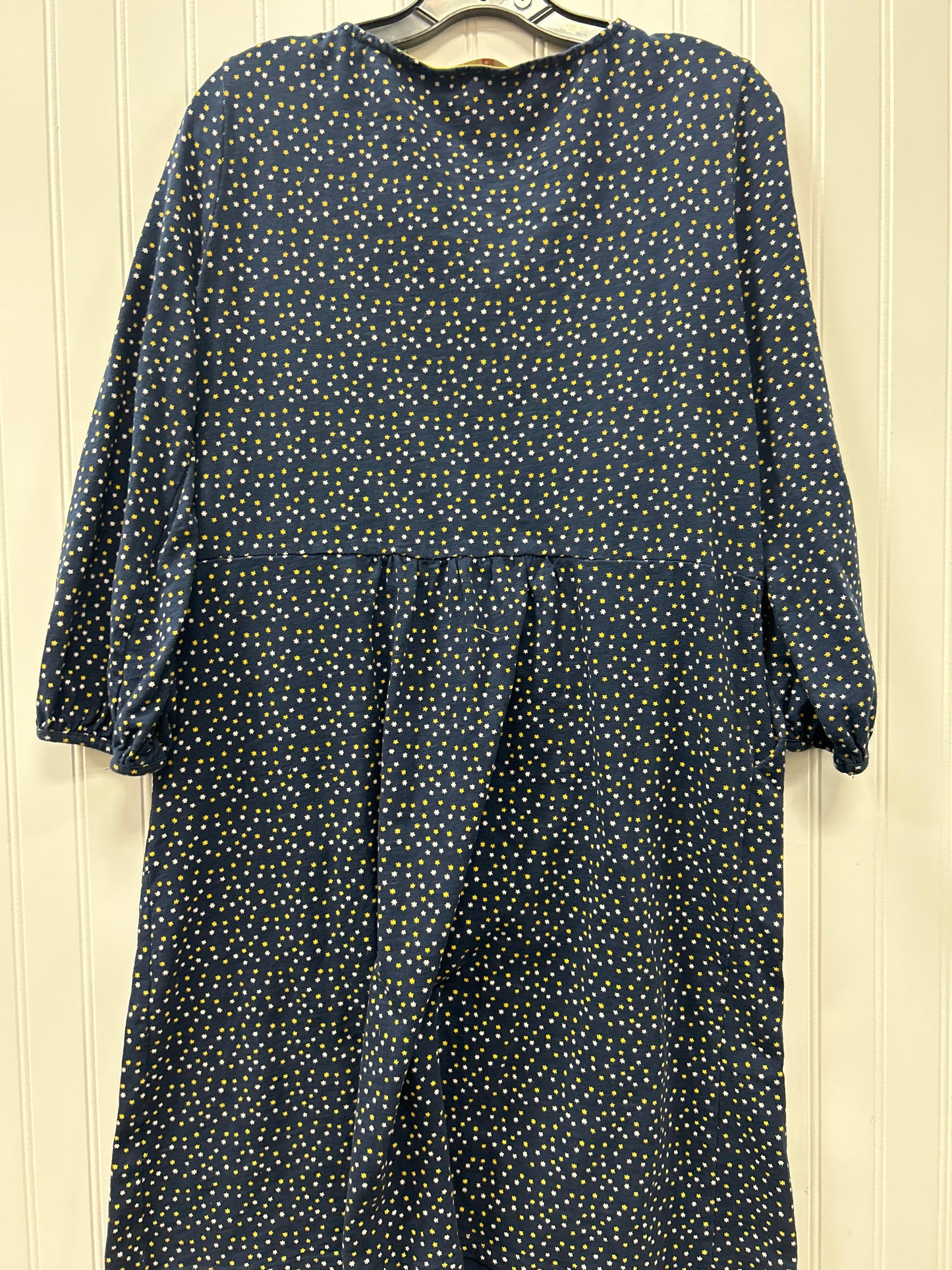 Dress Casual Midi By Boden In Navy, Size:L