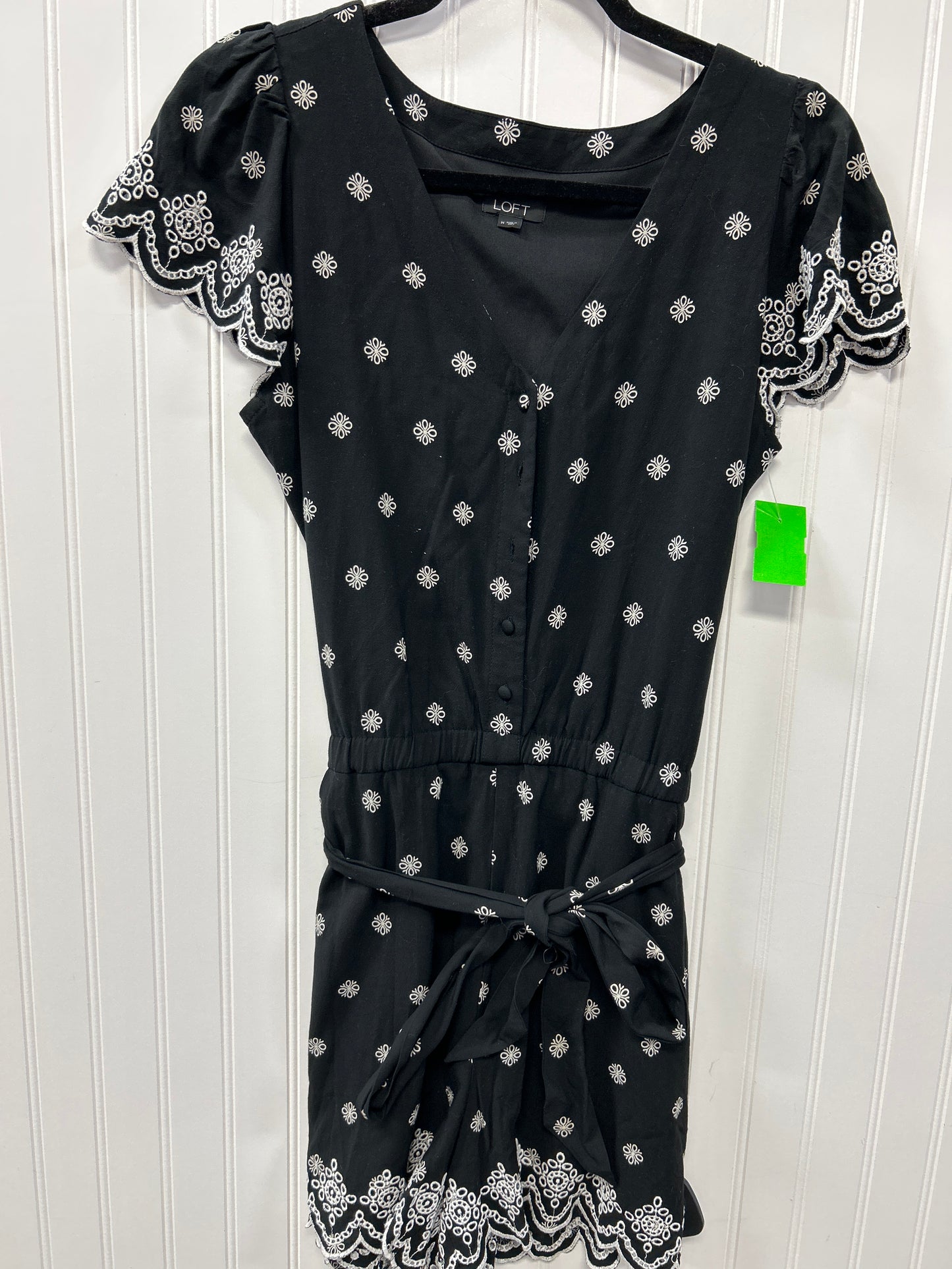 Romper By Loft In Black, Size:M