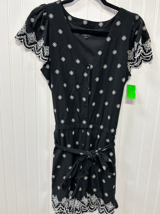 Romper By Loft In Black, Size:M