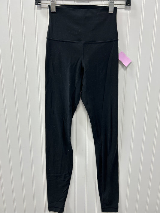 Athletic Leggings By Lululemon In Black, Size:2