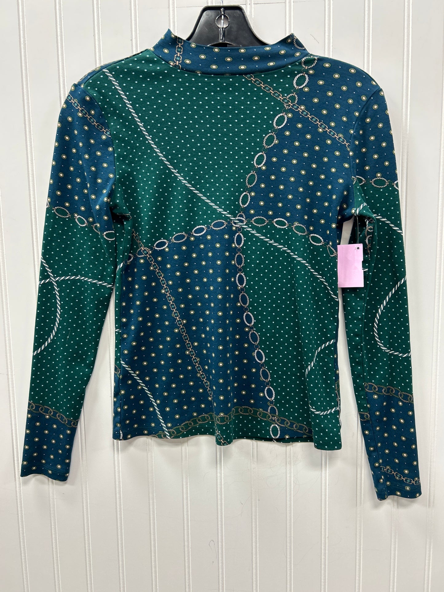 Top Ls By Ann Taylor In Teal, Size:S