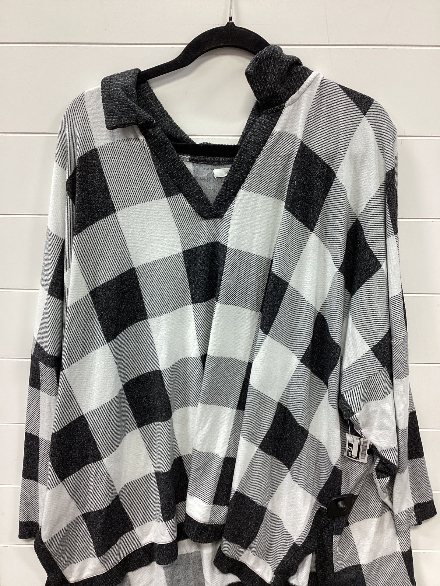 Top Ls By Maurices In Grey, Size:4X