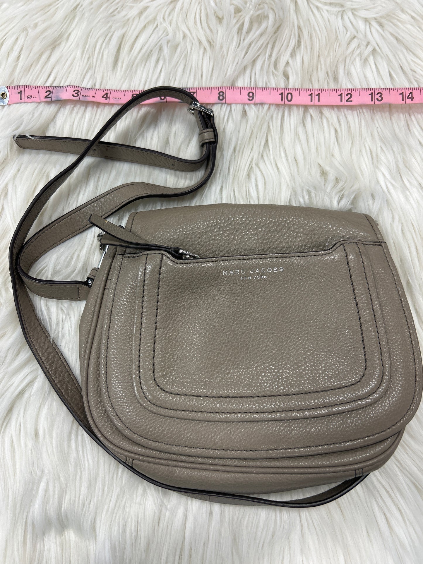 Handbag Designer By Marc By Marc Jacobs In Grey, Size:Medium