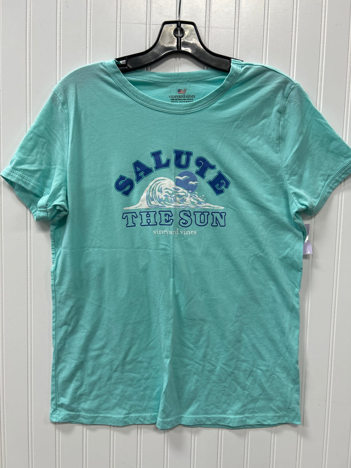 Top Ss By Vineyard Vines In Aqua, Size:L