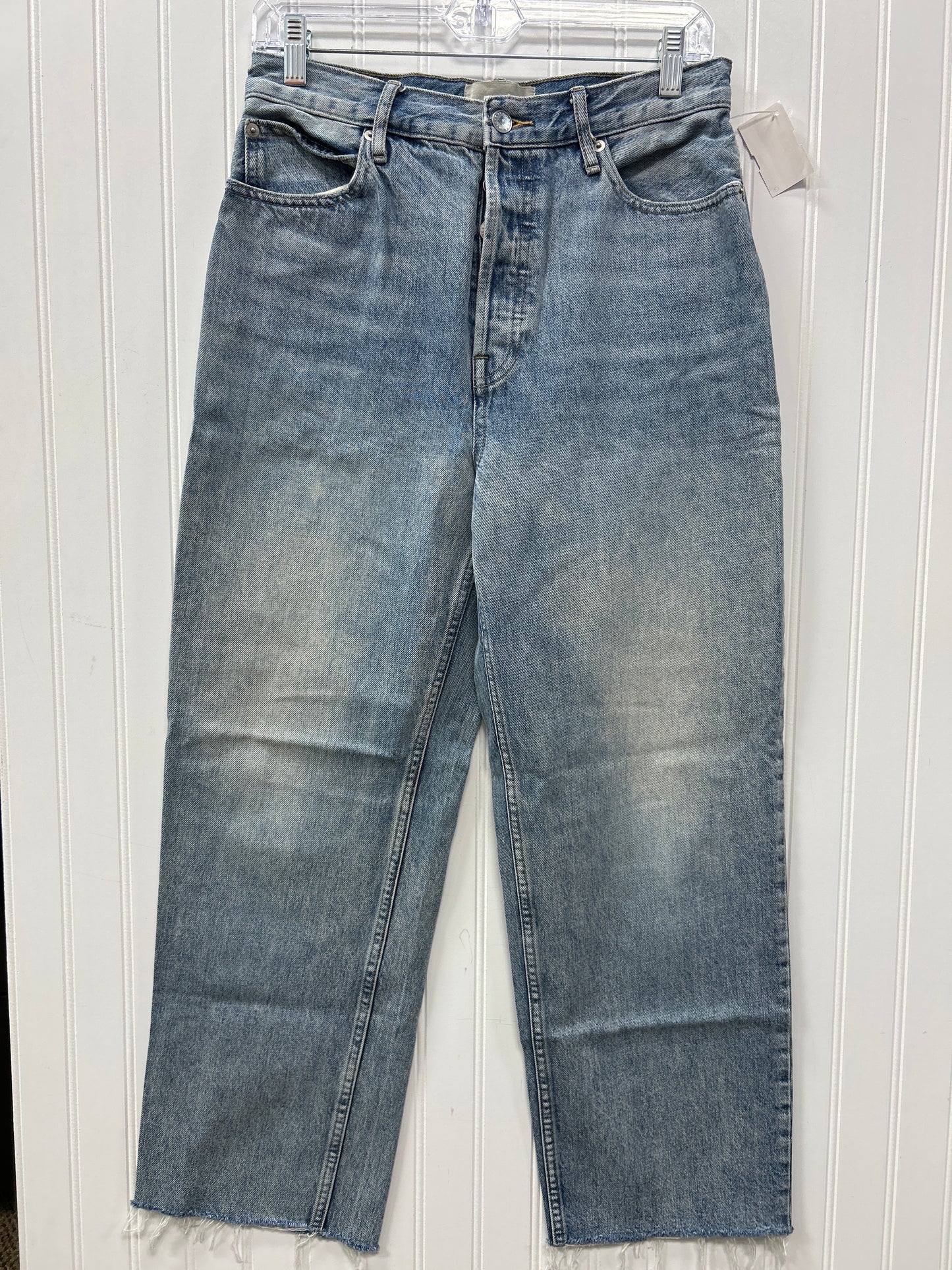 Jeans Straight By Everlane In Blue Denim, Size:6