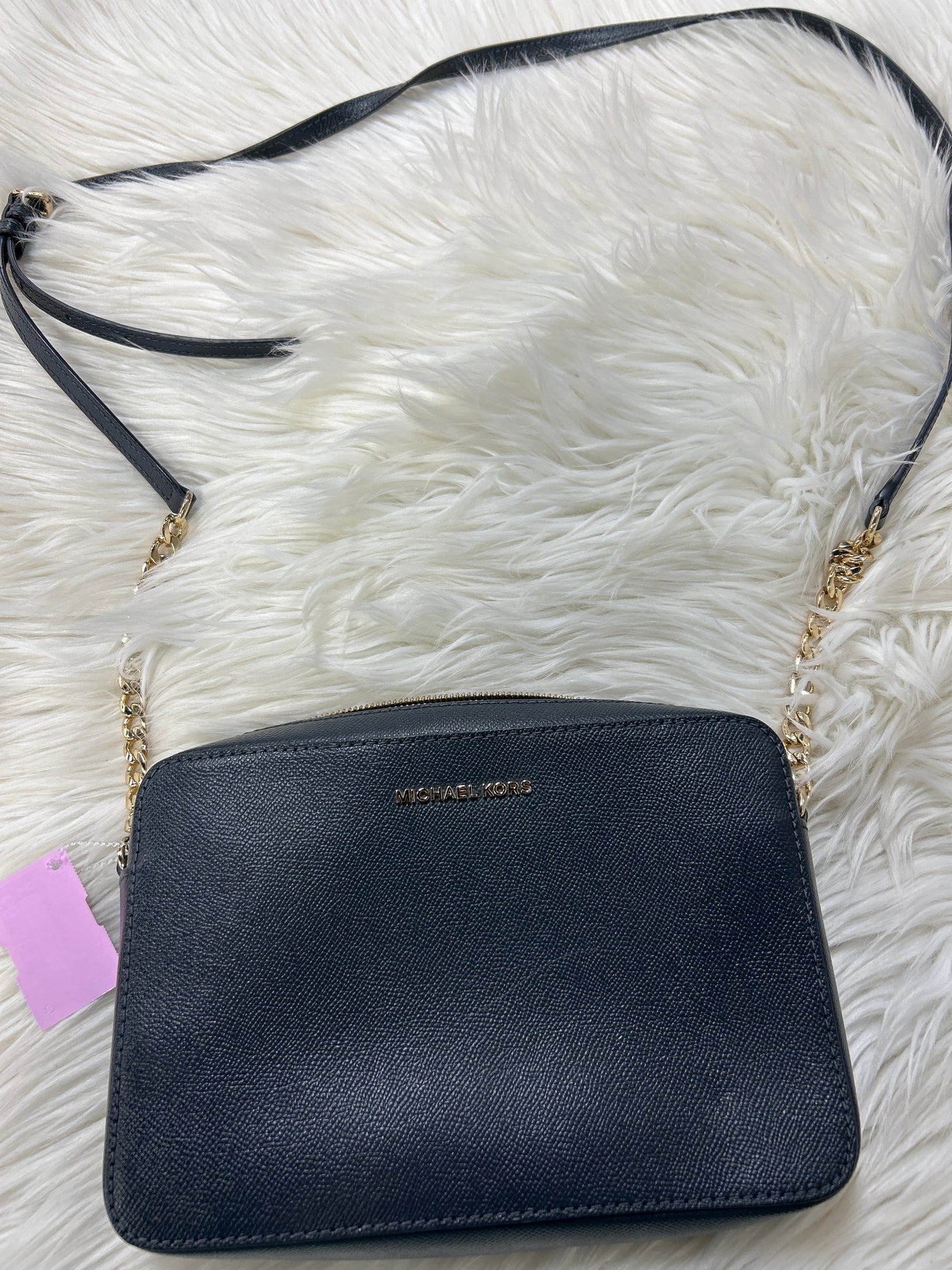 Handbag Designer By Michael Kors In Navy, Size:Medium