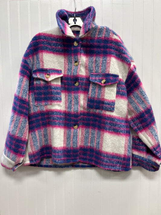 Jacket Fleece By Cmc In Pink & Purple, Size:S