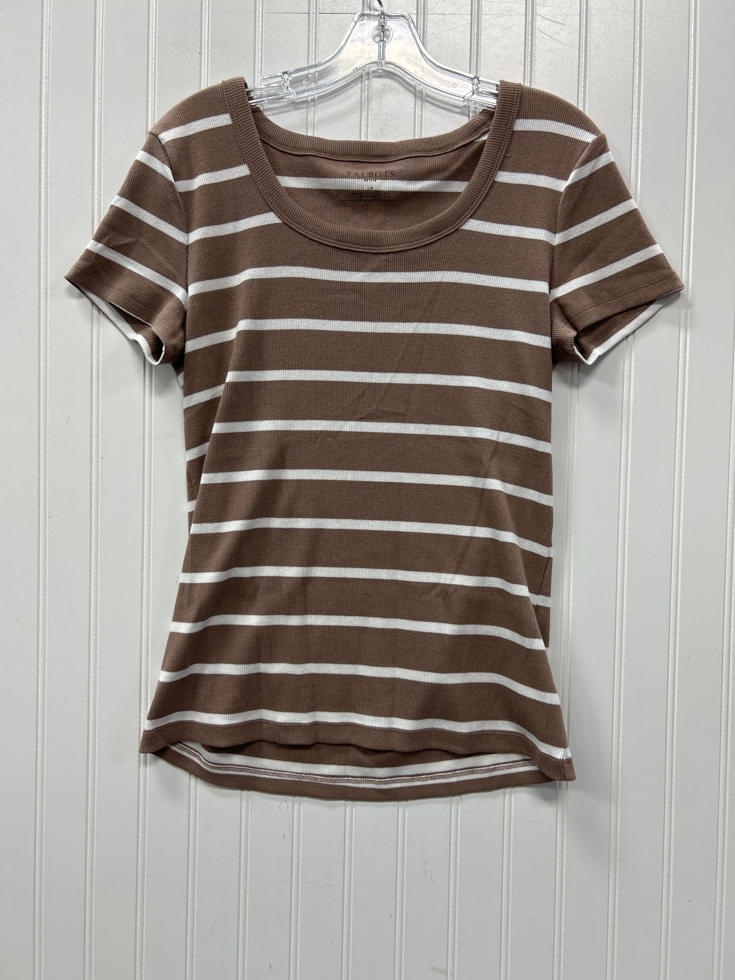 Top Ss By Talbots In Tan, Size:Lp