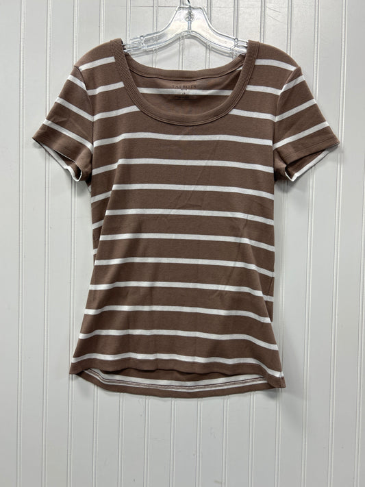 Top Ss By Talbots In Tan, Size:Lp