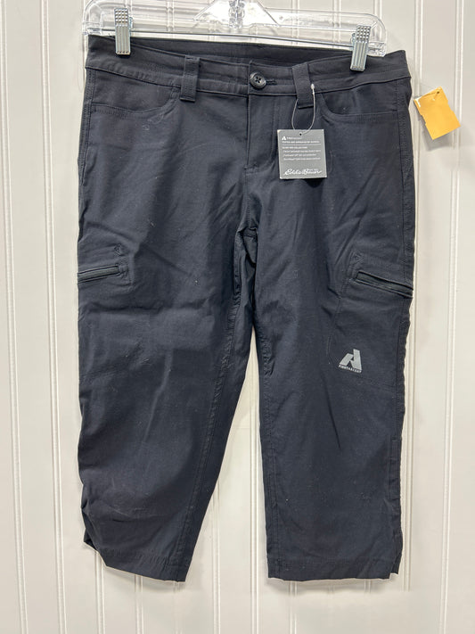 Athletic Capris By Eddie Bauer In Black, Size:2 NWT
